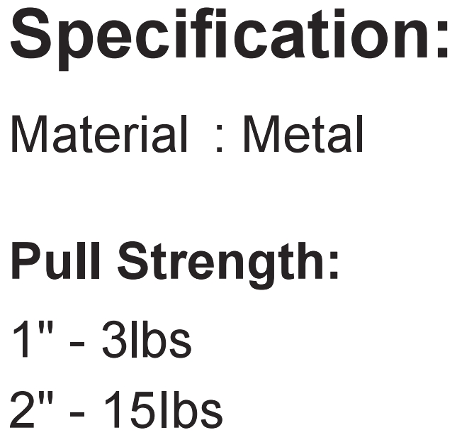 דורטול ווי תליה מגנטיים DURATOOL